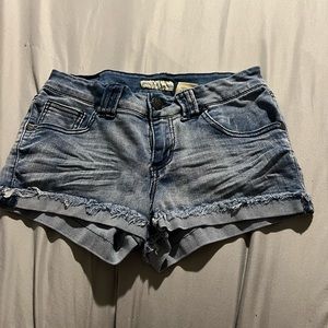 Jean shorts